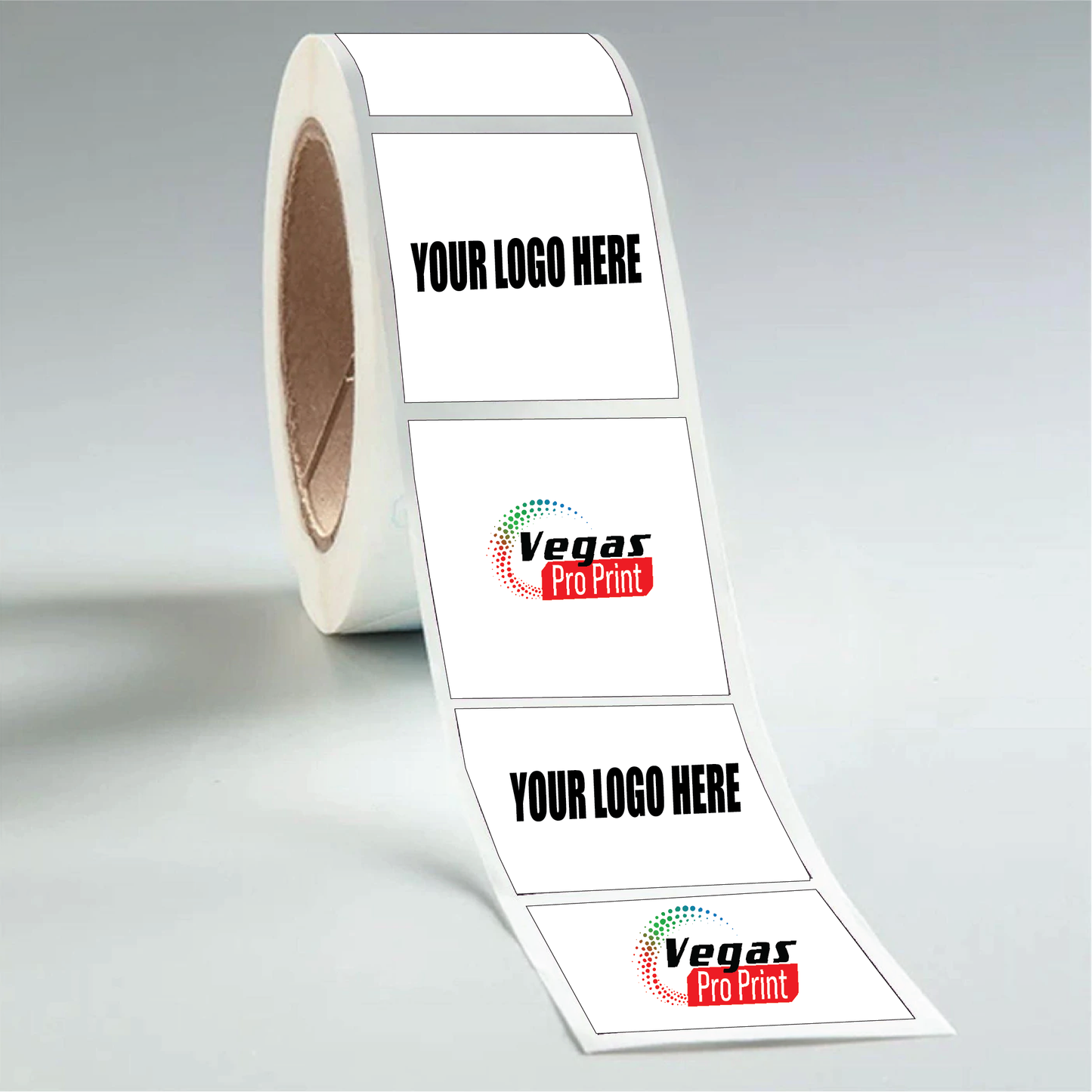 Square Roll Out Stickers